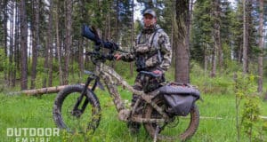 Hunter with QuietKat Apex ebike