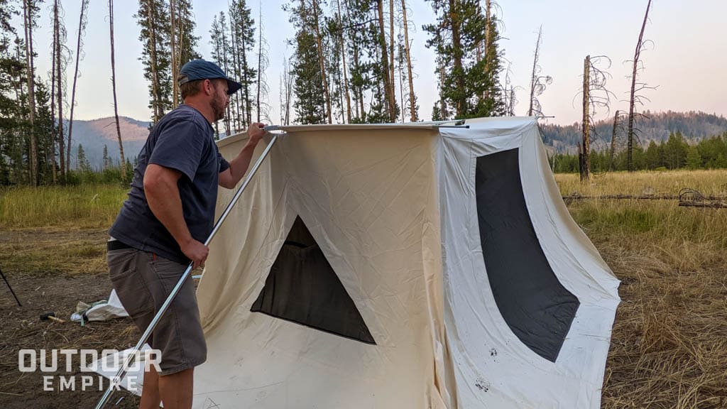 搭建一个Springbar帐篷