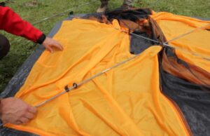 露营帐篷材料对峙